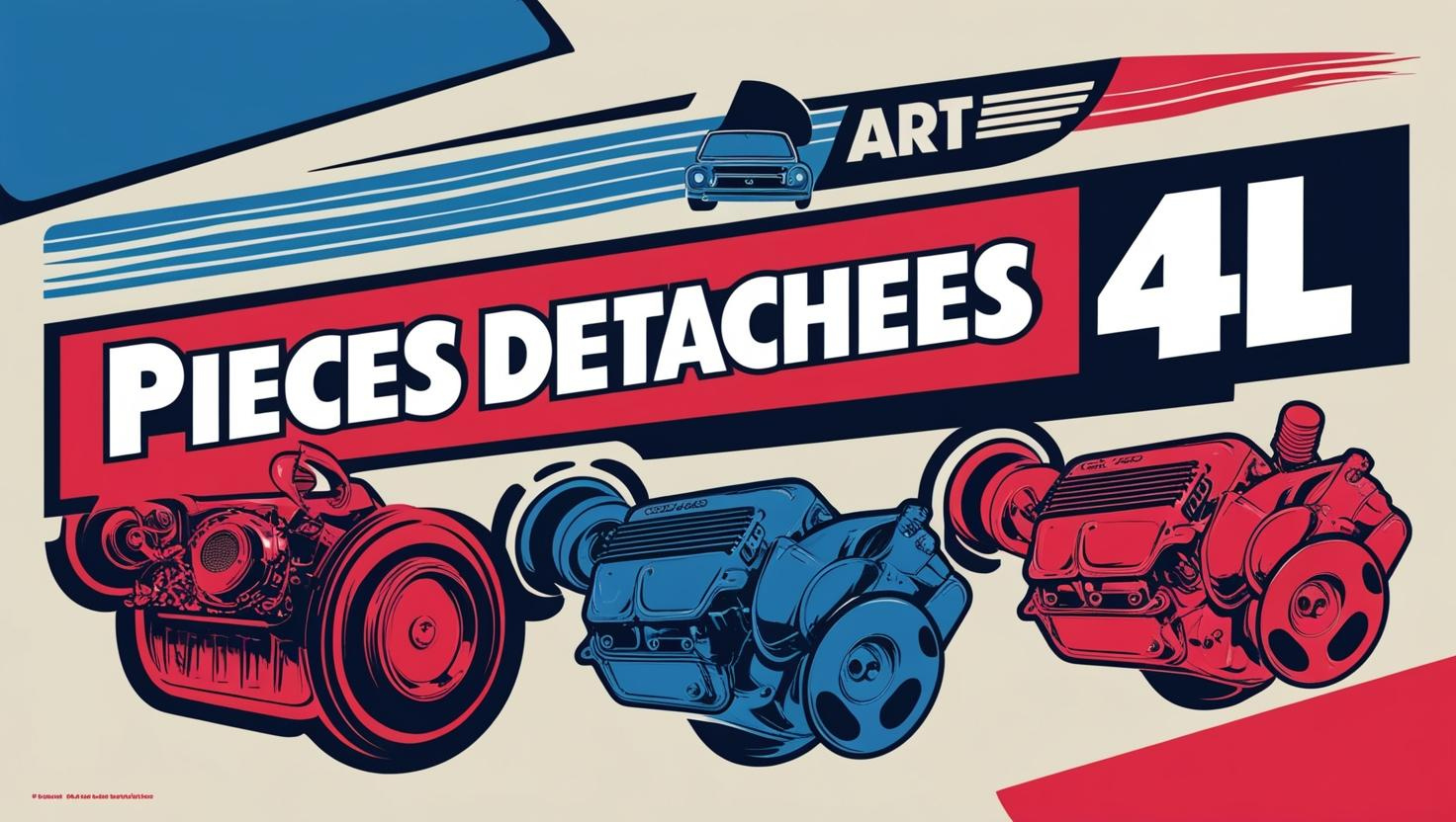 Pièces détachées Renault 4L