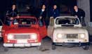 La Quatrelle, voiture des copains en Italie aussi !