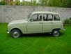 Héritée de sa grand-mère, la 4L de Jérme sort (enfin, dit-il) d´une  restauration
             profonde : chassis, carrosserie et mécanique. La voilà fraiche et pimpante, pour les prochaines
             sorties du coin (78).